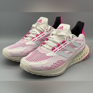 Adidas Running Shoes 4DFWD PULSE Pink White Q46225 Women's Size 6 NEW